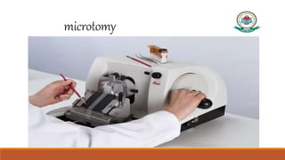 microtomy
.
 