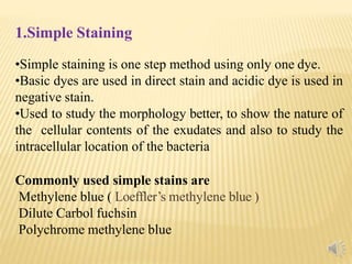 Staining techniques | PPTX