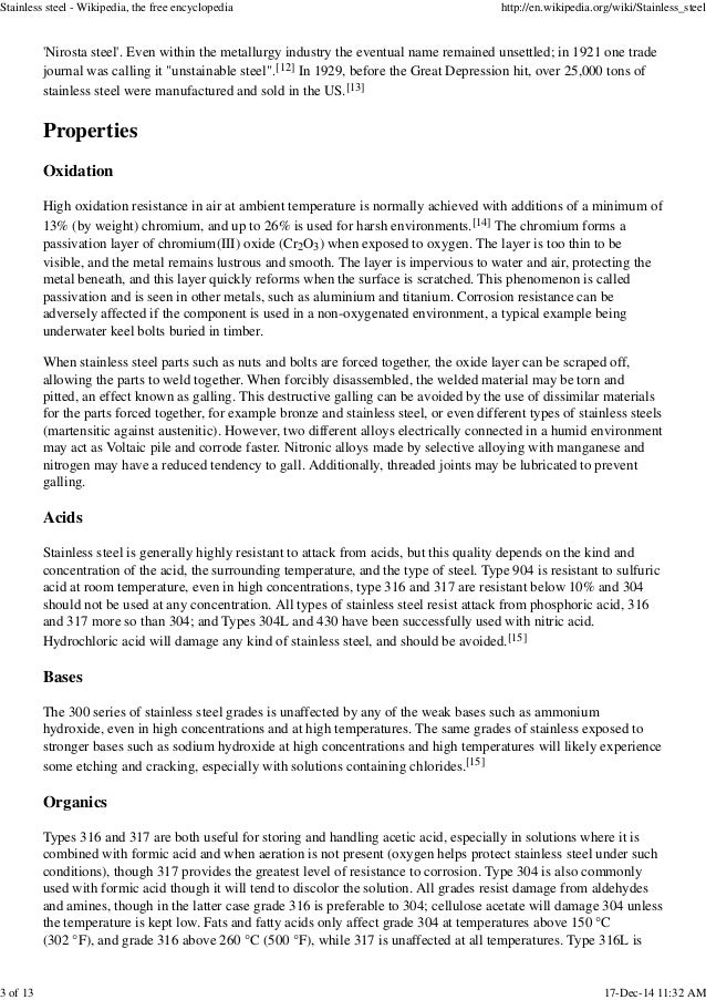 Stainless Steel Wikipedia The Free Encyclopedia