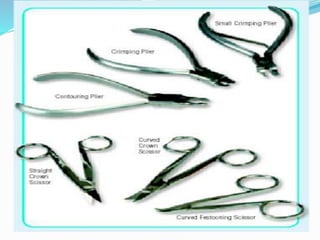 Ss Crown Instruments Stainless steel crowns | PPTX