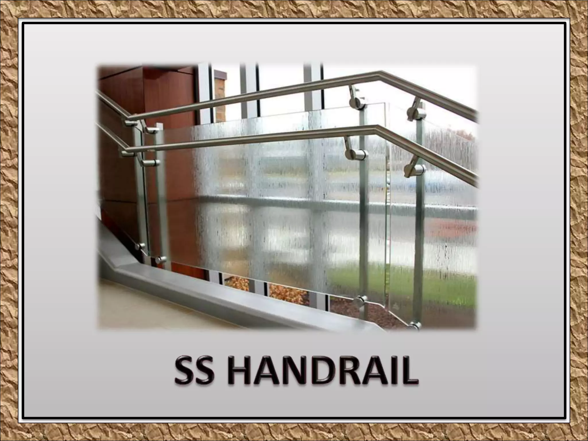 Stainless Steel Hand Railing,SS Hand Railings with Glass,SS Railing ...