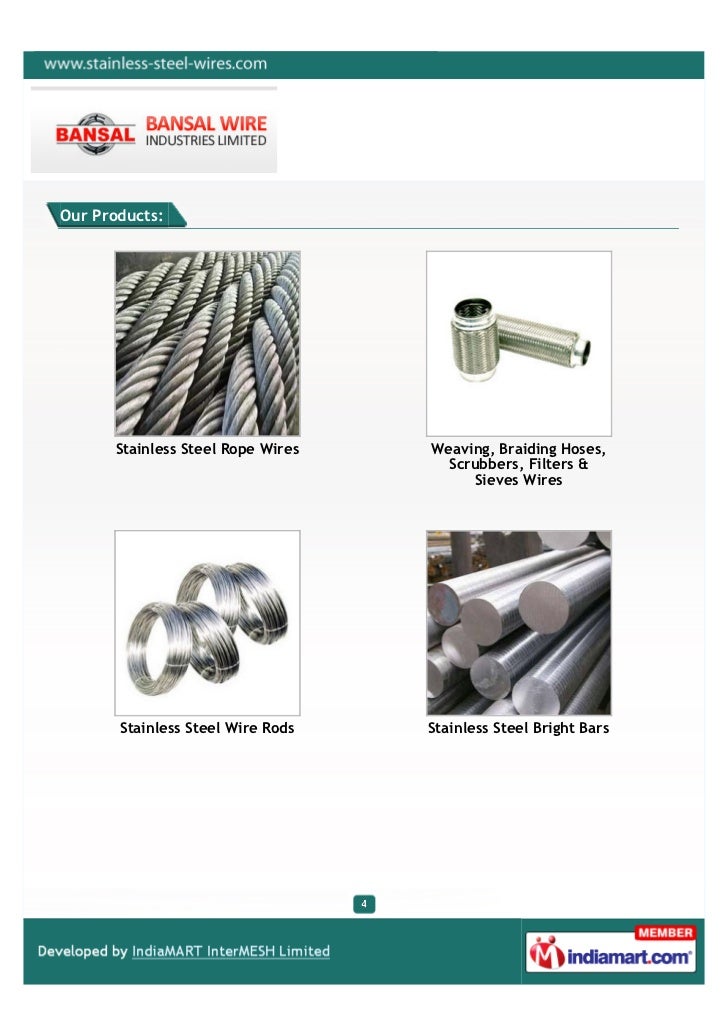 Bansal Wire Industries Limited, Ghaziabad, Spring Steel Wires
