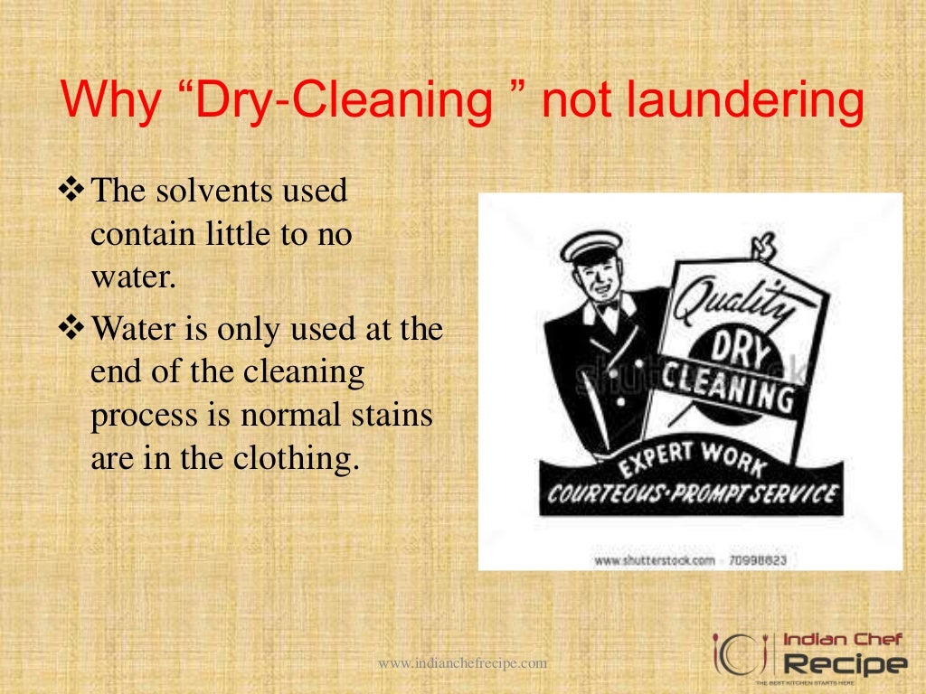 STAIN REMOVAL METHODS IN HOUSE KEEPING