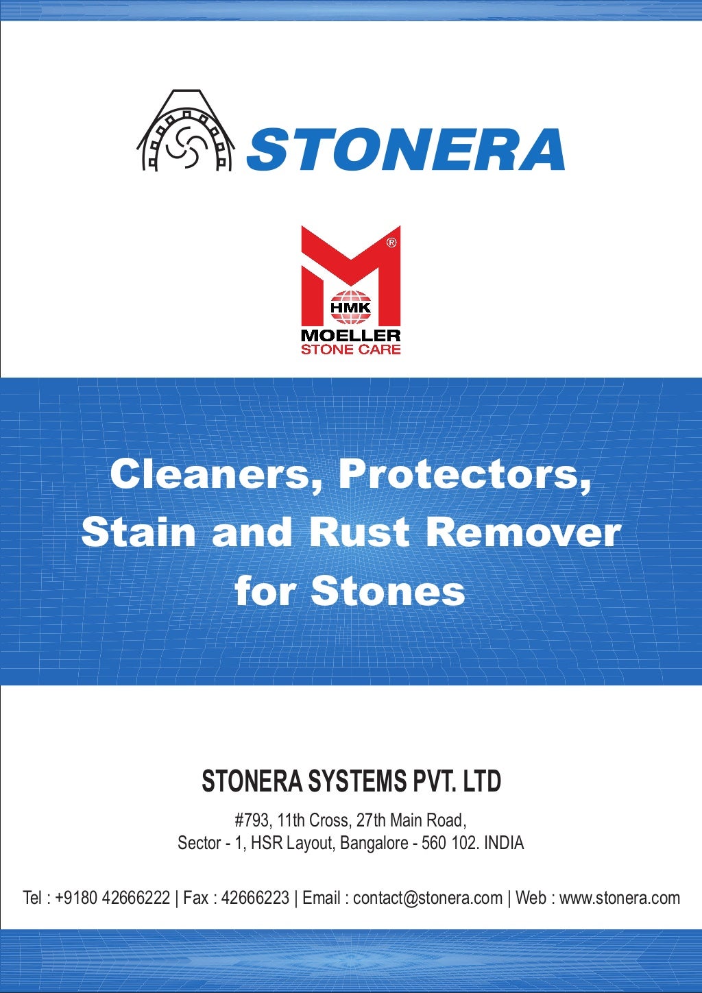 Stain, rust removers for marble, granite, flooring