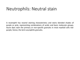 Neutral Stain Examples Stains | PPTX