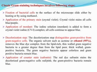 Stains and staining techniques | PPTX