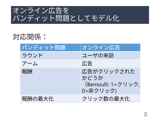 Bernoulli: 1= ,
0= )
 