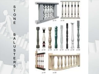 STONEBALUSTERS