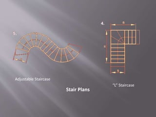 Stair Plans
“L” Staircase
Adjustable Staircase
 