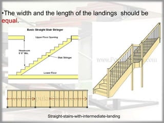 Stairs Notes Stairs.pdf note for building and civil engineering department | PDF