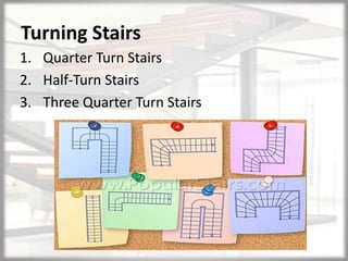 Stairs Notes Stairs.pdf note for building and civil engineering department | PDF