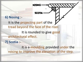Stairs Notes Stairs.pdf note for building and civil engineering department | PDF