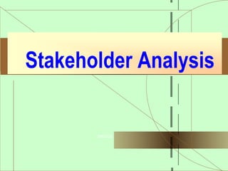 3/8/2024
Stakeholder Analysis
 