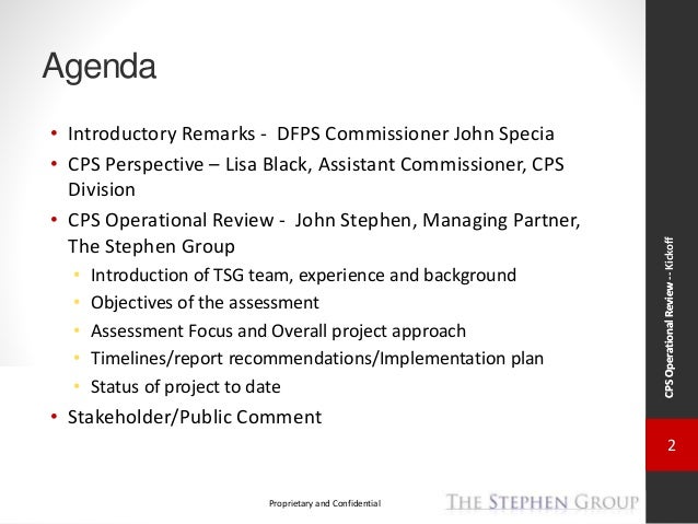 Stakeholder Forum Ppt