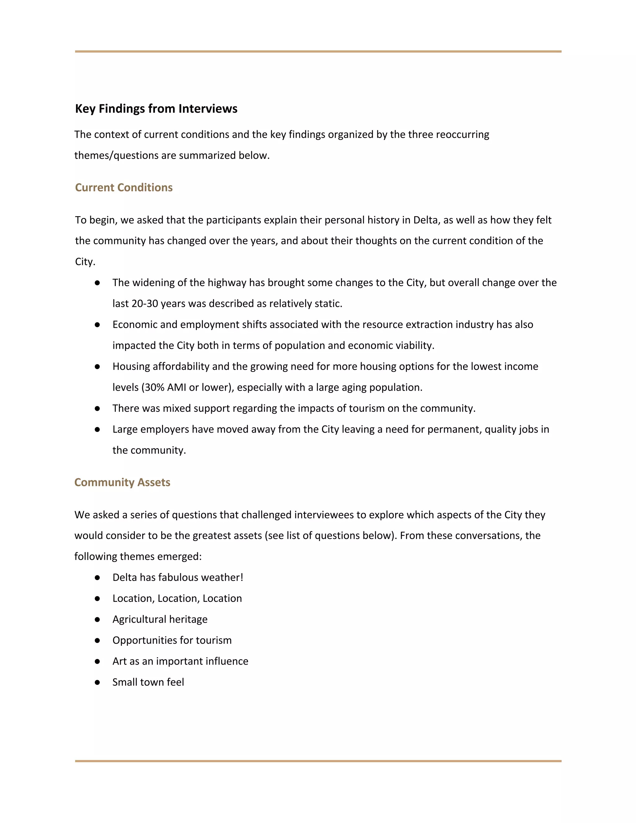 Stakeholder Interview Summary Report | PDF