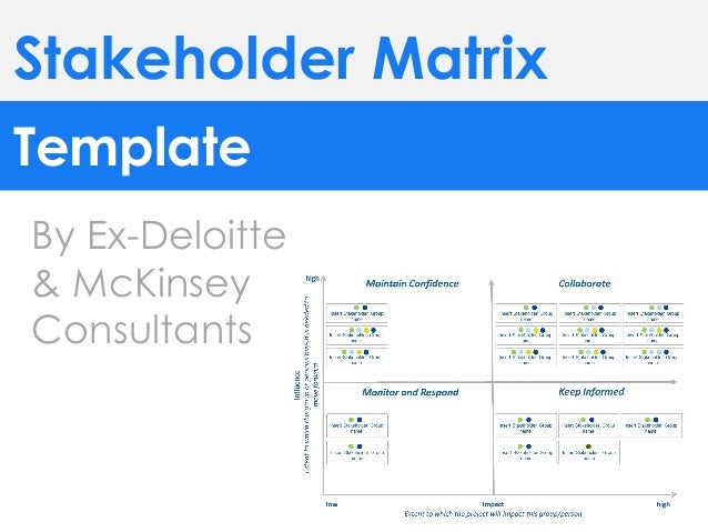 stakeholder agreement template stakeholder matrix template by ex deloitte mckinsey stakeholder agreement template stakeholder matrix template by ex deloitte mckinsey