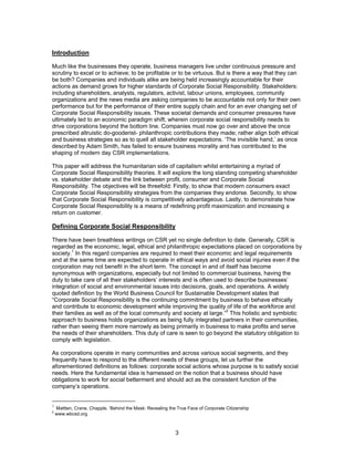 Stakeholder theory, ethics and the return on customer | PDF
