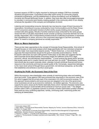 Stakeholder theory, ethics and the return on customer | PDF