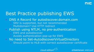 how does lync for mac autodiscover work