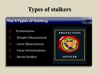 Types of stalkers
 