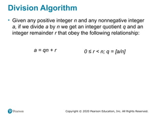 chapter 2--Introduction to Number Theory | PPTX