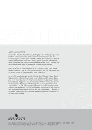 Stallion Pdf Stallion Brochure | PDF