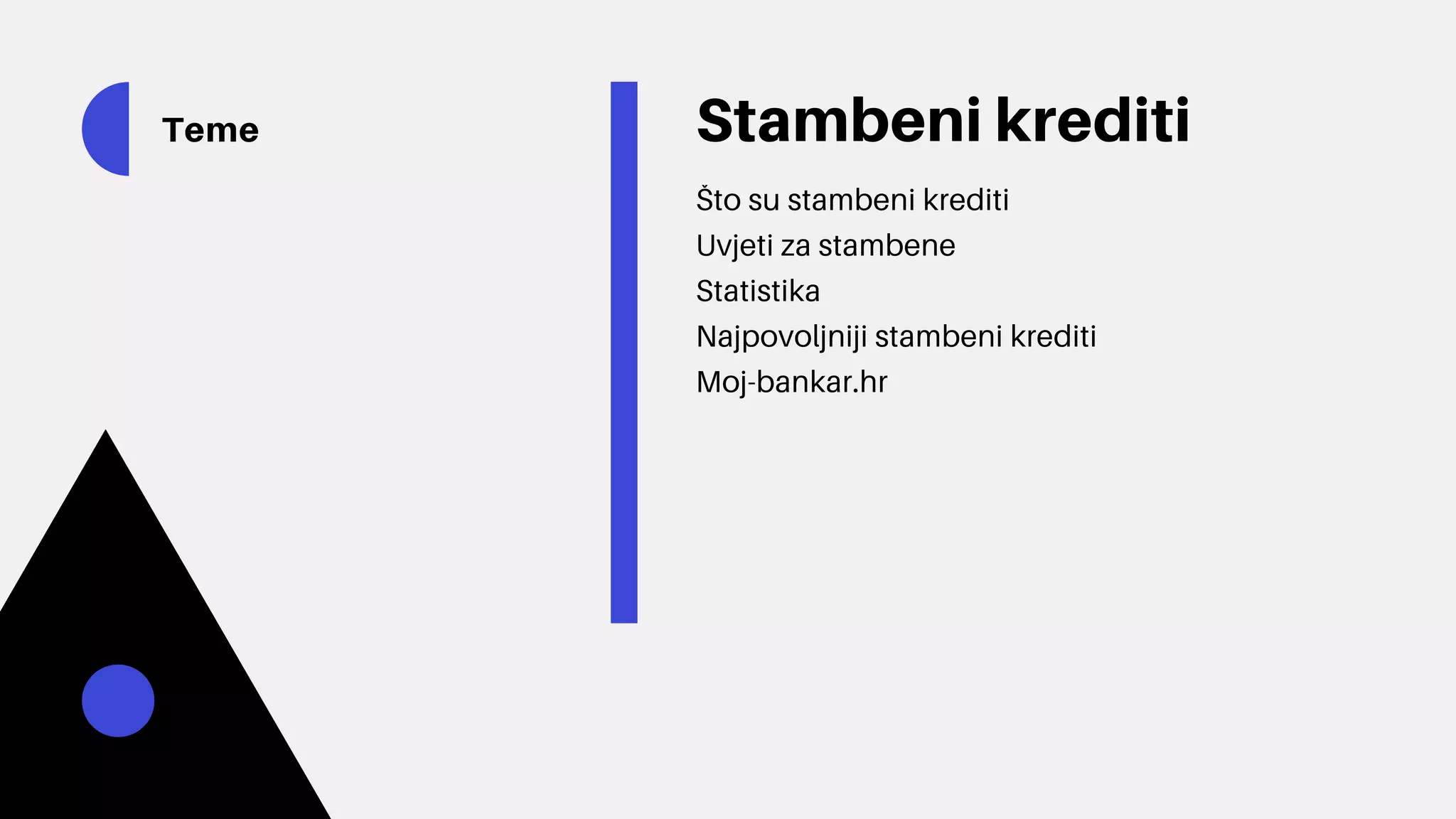 Stambeni krediti u hrvatskoj 2020. PPT