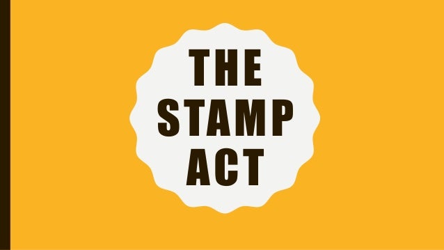 effects of the stamp act