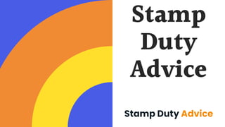 Stamp
Duty
Advice
 