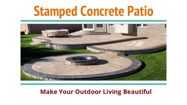 Stamped Concrete Patio