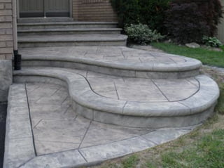Stamped Concrete Walkways