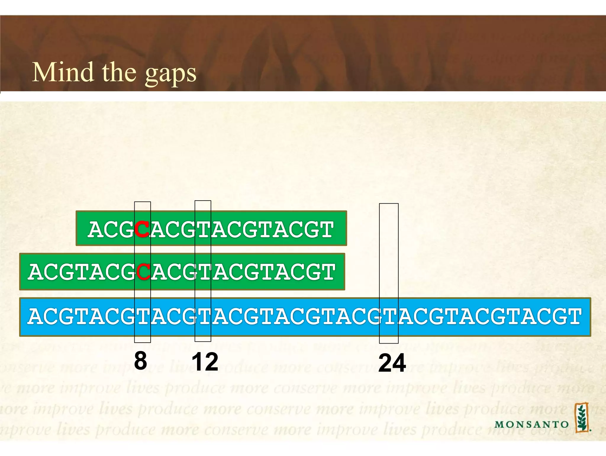 Mind the gaps
8 12 24
 