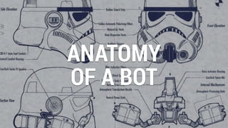 ANATOMY
OF A BOT
 