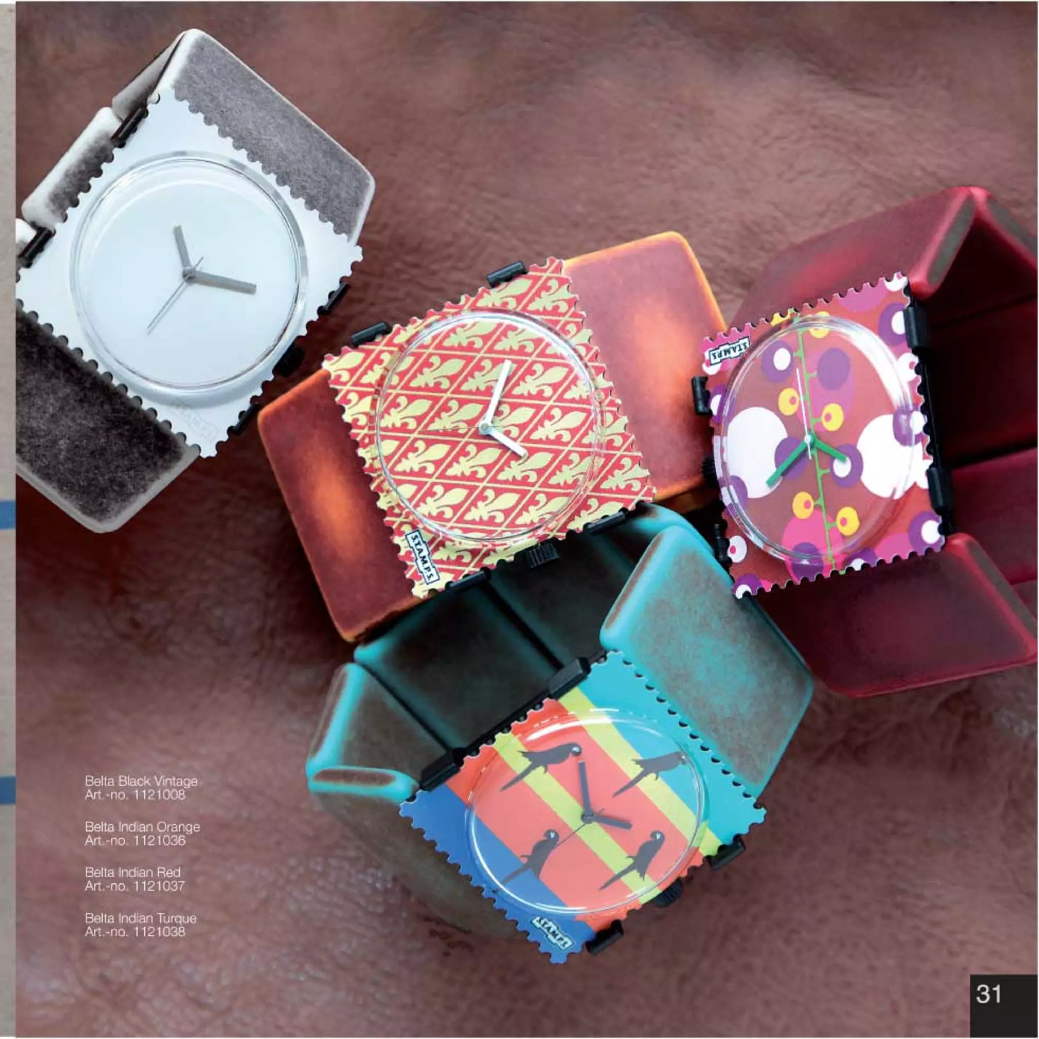 Montre Stamps bracelet élastique belta alpha jaune moutarde Achat Vente