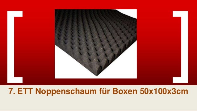 12 x Akustikschaumstoff ca Schaumstoff Noppenschaum Anthrazit Schwarz B-Ware in gepr/üfter Qualit/ät nochmals bis zu 50/% reduziert! 50x50x5cm