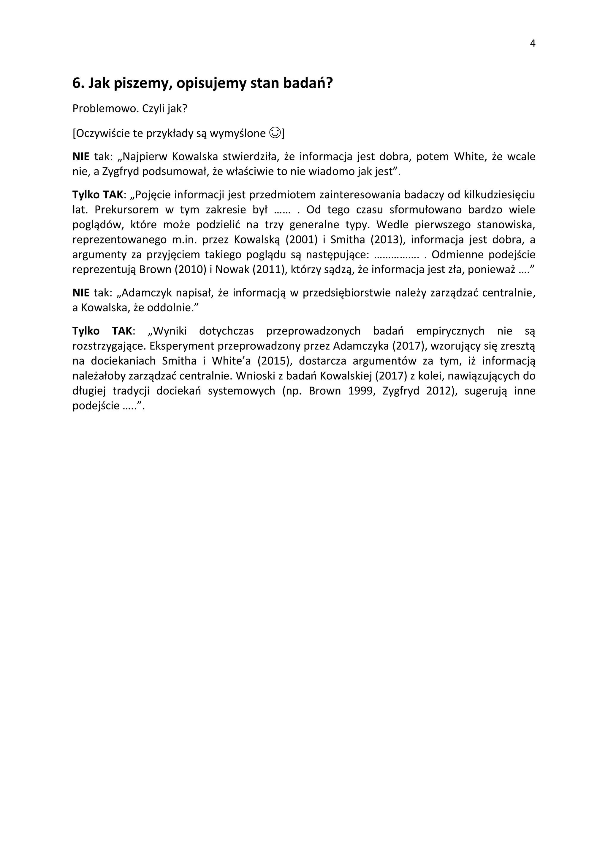 Czym jest stan badań? | PDF