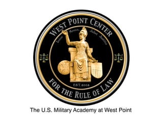 The U.S. Military Academy at West Point
 