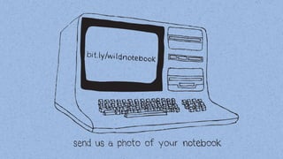 Instructions on how to make a simple notebook
