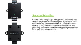 ZKTeco USA's Standalone Biometric Readers | PDF