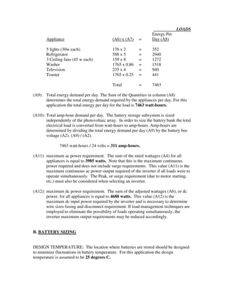 Standalone PV plant sizing guide | PDF