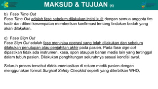 Time Out Operasi Standar Akreditasi Klinik Bab II fix.pptx
