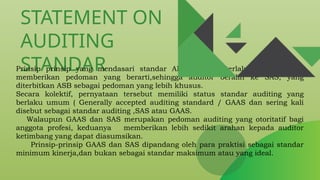 STANDAR AUDITING DAN STANDAR PROFESI-1.pptx dalam mata kuliah audit | PPTX