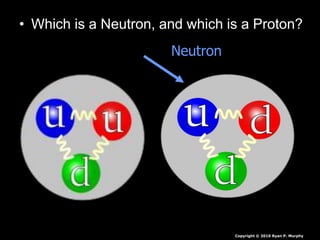 • Which is a Neutron, and which is a Proton?
Neutron
Copyright © 2010 Ryan P. Murphy
 