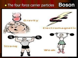  The four force carrier particles
Copyright © 2010 Ryan P. Murphy
 