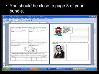 • You should be close to page 3 of your
bundle.
 