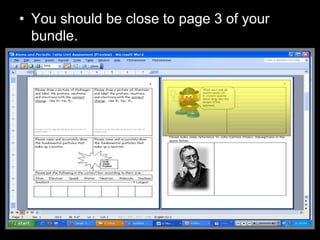 • You should be close to page 3 of your
bundle.
 