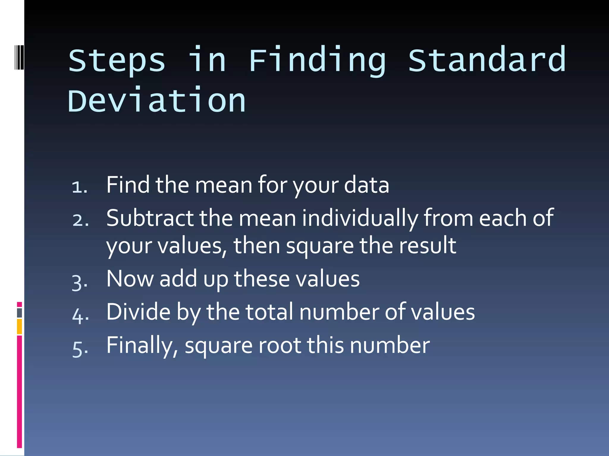 Standard Deviation | PPT