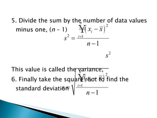 Standard Deviation | PPT