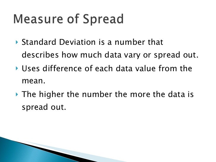 Standard Deviation