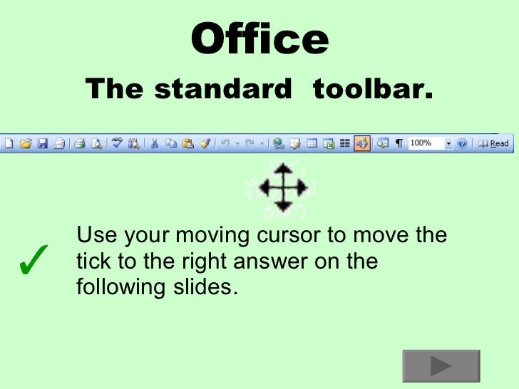 Standard Toolbar Test
